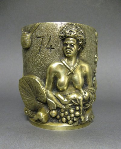 Bronze Commemorative Of The Abolition Of Slavery.