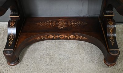 Coiffeuse en Palissandre et Marqueterie, époque Charles X – Début XIXe