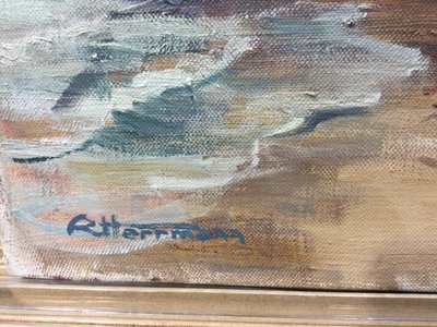 « Les calfats » huile sur toile 