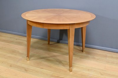 Table 4 à 10 Couverts en Merisier – 1950