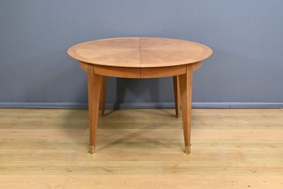 Table 4 à 10 Couverts en Merisier – 1950