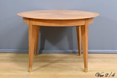 Table 4 à 10 Couverts en Merisier – 1950
