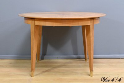 Table 4 à 10 Couverts en Merisier – 1950