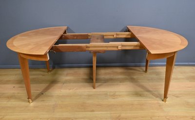 Table 4 à 10 Couverts en Merisier – 1950