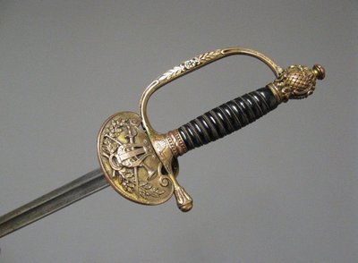 Epée De Tambour Major Garde Nationale Restoration period.