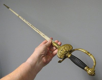 Spada da ufficiale dell'amministrazione. Napoleone III.