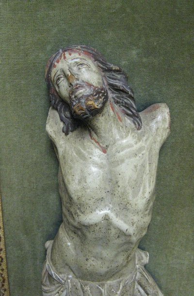 Christ in 18th century carved wood.