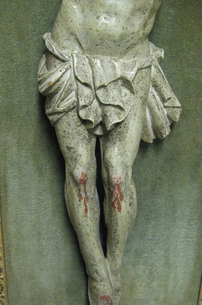 Christ in 18th century carved wood.