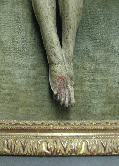 Christ in 18th century carved wood.