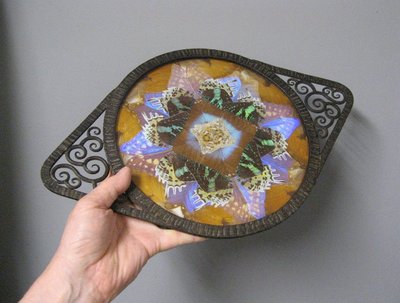 Ailes De Papillons Art Nouveau tray.