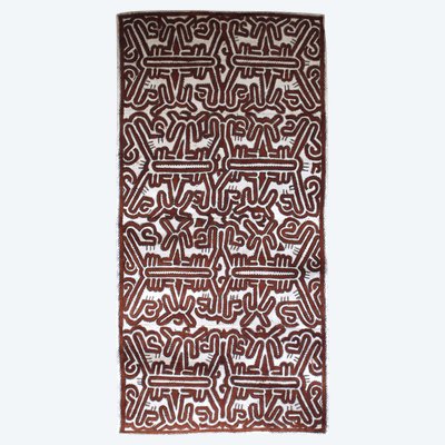 Tapa, Ozeanische Kunst, Tribal Art, Frühe Neuzeit, Ozeanien, Papua Neuguinea, Stoff, 124 x 62