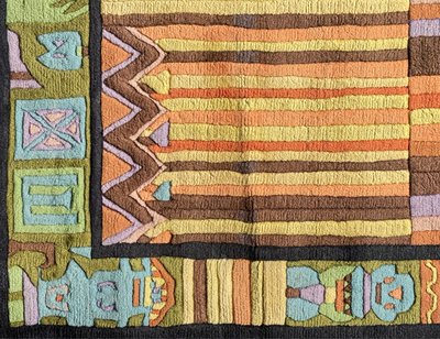 Vintage rug designed by Nini Ferrucci for YSSIMA, 1980s