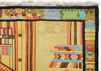 Vintage rug designed by Nini Ferrucci for YSSIMA, 1980s