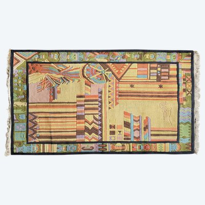 Vintage rug designed by Nini Ferrucci for YSSIMA, 1980s