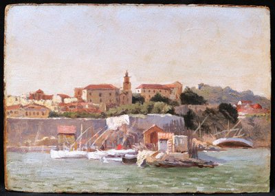 FRENCH school in 1901, The “Trou Carré” on the beach of Saint-Cloud in Bône (Algeria)
