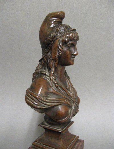 Franc Maçonnerie Buste De Marianne Bronze XIXe. 