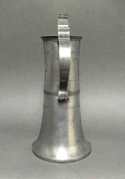 Pewter Wine Pitcher Strasbourg 1801. Empire - Consulate.