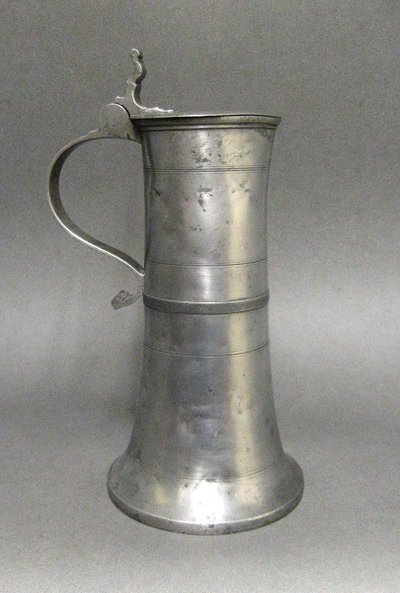 Pewter Wine Pitcher Strasbourg 1801. Empire - Consulate.