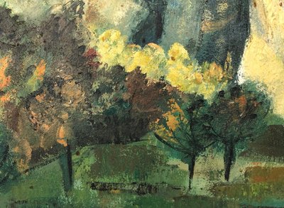 Öl auf Leinwand "Die Drôme