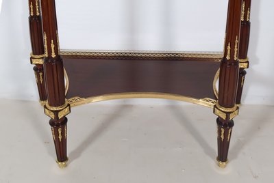 Half-moon display case attributed to Paul Sormani, late 19th century