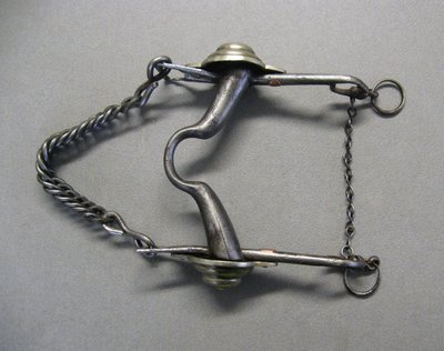 Late 18th Century French Cavalry Officer's Bridle Bit.