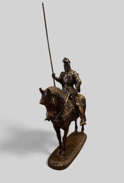 Emmanuel Frèmiet Paris (1824-1910) Bronze « le Duc D’orleans à Cheval » 