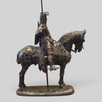 Emmanuel Frèmiet Paris (1824-1910) Bronze « le Duc D’orleans à Cheval » 