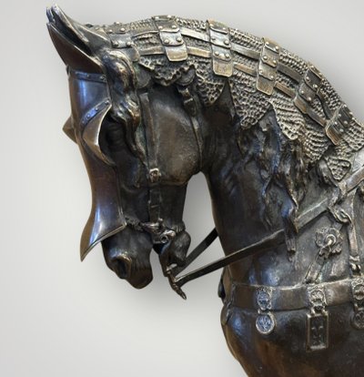 Emmanuel Frèmiet Paris (1824-1910) Bronze « le Duc D’orleans à Cheval » 
