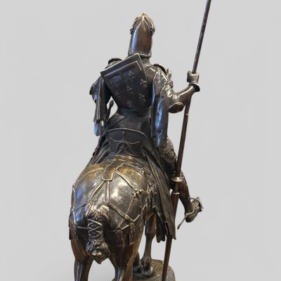 Emmanuel Frèmiet Paris (1824-1910) Bronze « le Duc D’orleans à Cheval » 