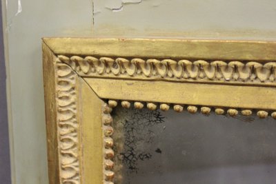 Louis XVI gilded wood trumeau XIX