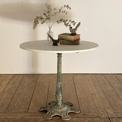 Cast-iron pedestal table XIX