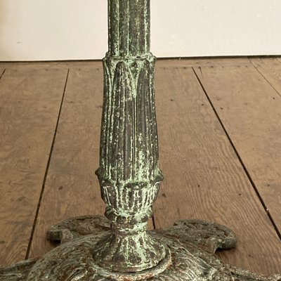 Cast-iron pedestal table XIX