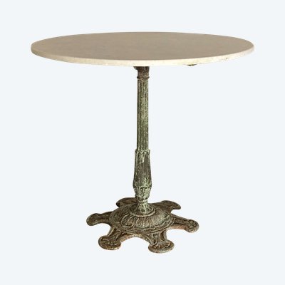 Cast-iron pedestal table XIX