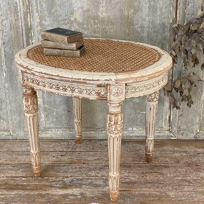 Louis XVI caned stool