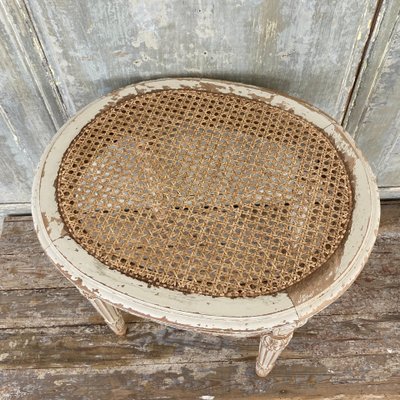 Louis XVI caned stool