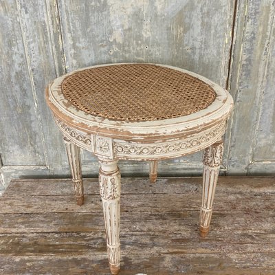 Louis XVI caned stool