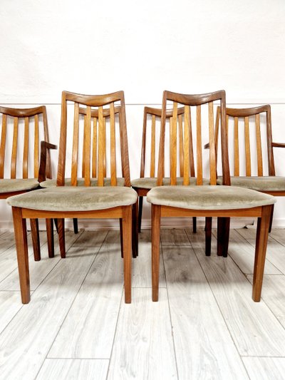 6 chaises de salle à manger vintage G-Plan