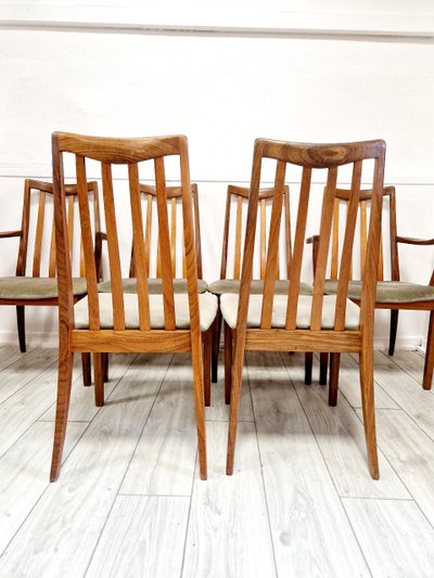 6 chaises de salle à manger vintage G-Plan