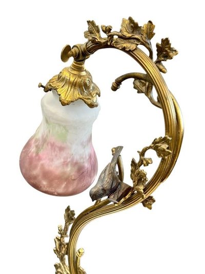 Muller Frères Lunéville Lampe à Poser Art Nouveau