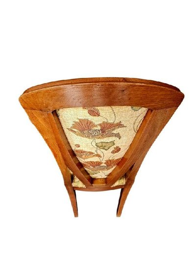 Louis Majorelle Pair of Art Nouveau "Chicorée" Chairs