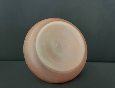 Vase aus säuregeätztem Glas - Jugendstil