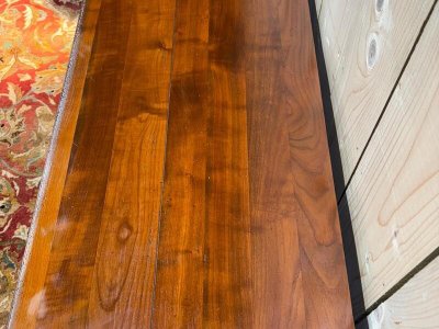 Meuble TV - Commode basse en merisier 