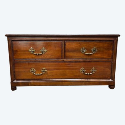 Meuble TV - Commode basse en merisier 