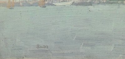 Arthur Studd the Black Pearl of Venice oil on board circa 1910