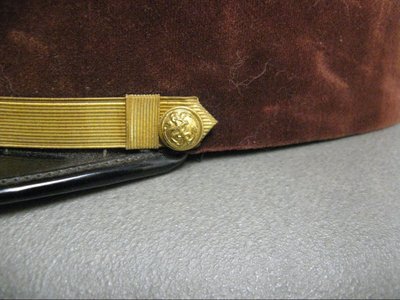 Képi Mle 1931 De Médecin Lieutenant Colonel Des Troupes Coloniales.