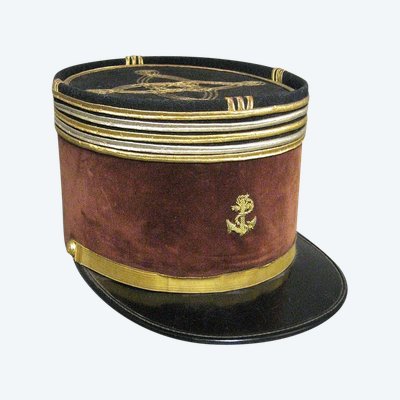 Képi Mle 1931 De Médecin Lieutenant Colonel Des Troupes Coloniales.