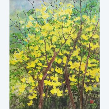 TAN VAN TAY. Fiori di Tet.