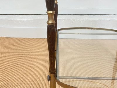 Italian trolley table, circa 1950.