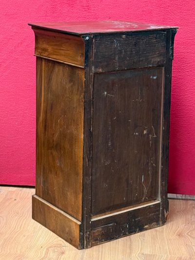 Table de chevet noyer
