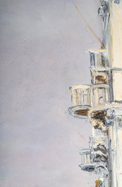 Serge Belloni (1925-2005) - The Rialto and Gondolas on the Grand Canal Oil on Panel, circa 1991